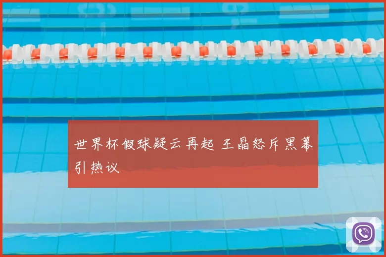 世界杯假球疑云再起 王晶怒斥黑幕引热议