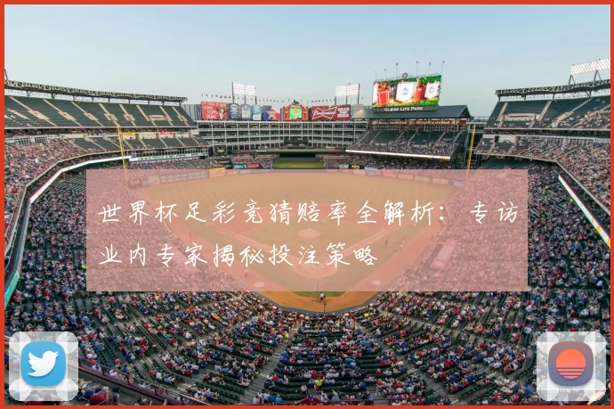 世界杯足彩竞猜赔率全解析:专访业内专家揭秘投注策略