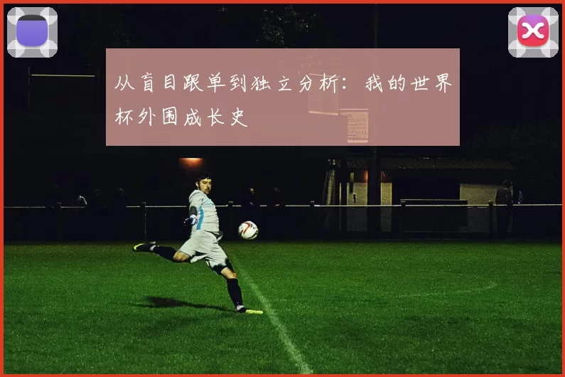 从盲目跟单到独立分析：我的世界杯外围成长史